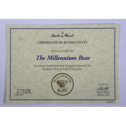 155 - Steiff - The Millennium Bear with COA