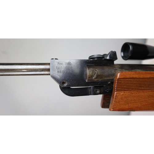 162 - GAMO .22 air rifle with telescopic sight