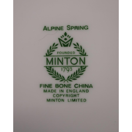 167 - Minton dinner service - Alpine Spring