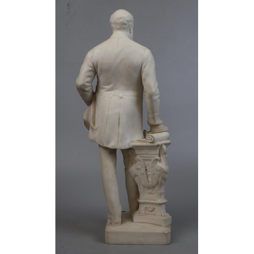 174 - Parian ware figure - Colin Minton Campbell - Approx H50cm