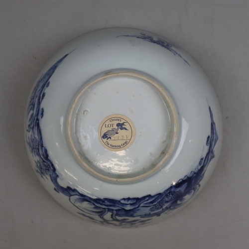 190 - Collection of Nanking Cargo blue and white china