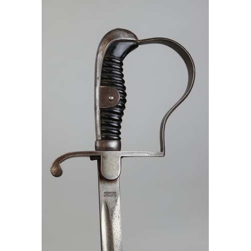 200 - Early 20thC (WW1 period) Imperial German army cavalry officers sword with makers name - R.Herder, So... 