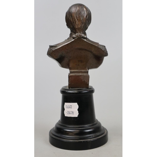 213 - British & foreign sailors society Nelson's bust containing copper from Nelson's ship 'Victory' -... 