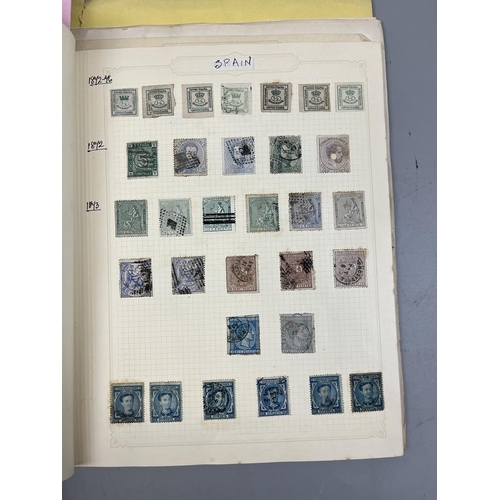 262 - Stamps - Spain early to modern on album pages in approval books