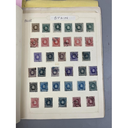 262 - Stamps - Spain early to modern on album pages in approval books