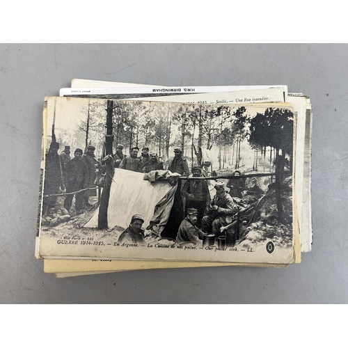 273 - 30 WW1 content postcards