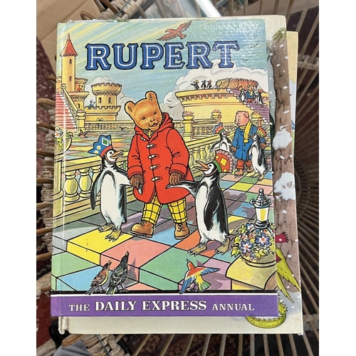 297 - Collection of Rupert the Bear annuals and books