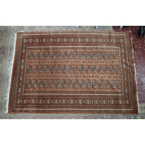 309 - 20thC Pakistan Bokhara, wool on cotton, superfine weave - Approx 188cm x 129cm