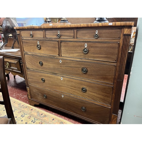 386 - Antique chest of 8 drawers