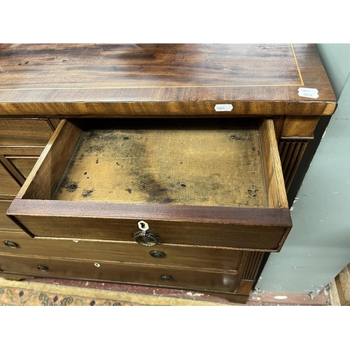 386 - Antique chest of 8 drawers