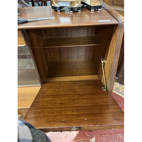 399 - G-Plan mid century drinks cabinet - Approx W122cm D49cm H96cm