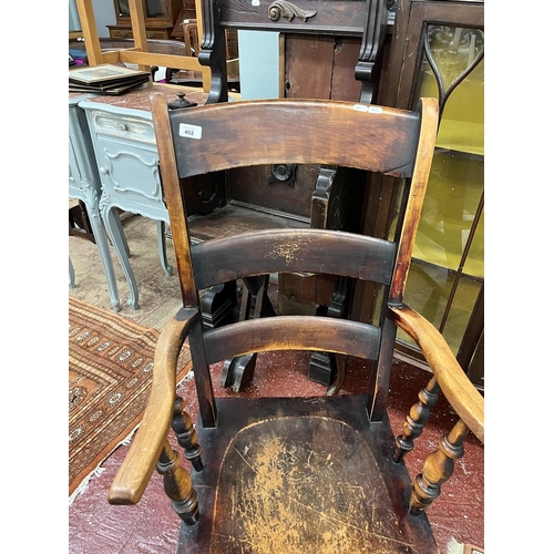 402 - Ladder back chair