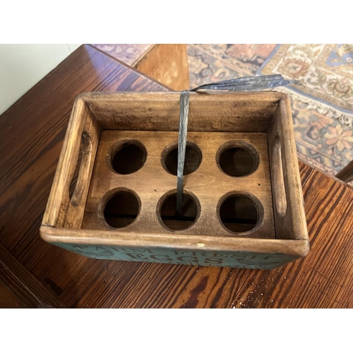 421 - Wooden egg storage box