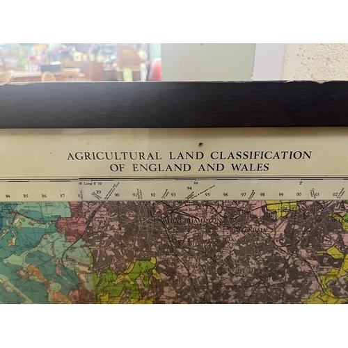 429 - Large old map - Agricultural Land Classification of England and Wales- IS 120 x 91cm