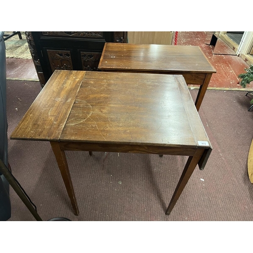 472 - 2 Edwardian occasional tables