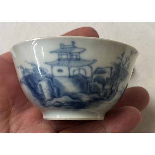 190 - Collection of Nanking Cargo blue and white china