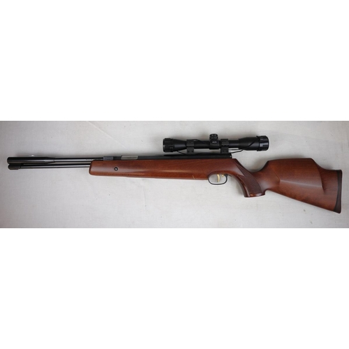 107 - HW97K Weihrauch .22 air rifle with AGS telescopic sight