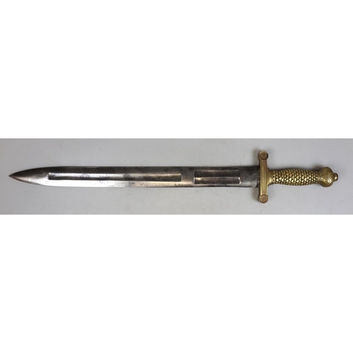 149 - 1841 US civil war era short sword, based on French artilleryman's sword of 1830