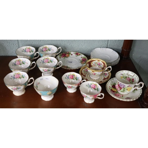 170 - Collection of Royal Albert to include Lady Ascot & Lady Carlyle