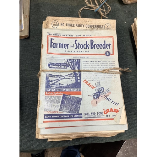 206 - Collection of vintage Farmer and Stock Breeder magazines