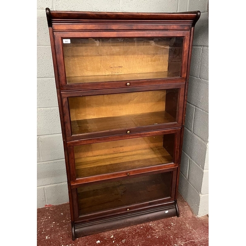 263 - Gunn 4 section bookcase