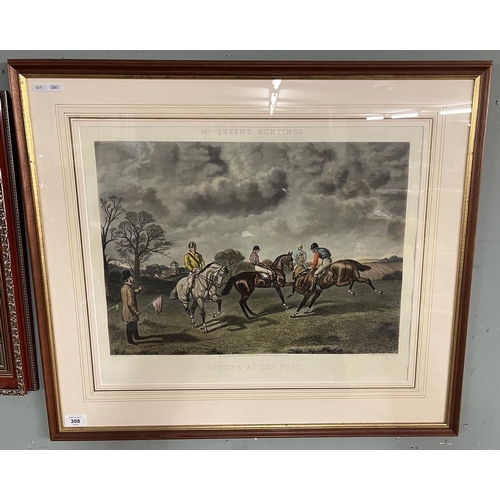 308 - Point to point racing print