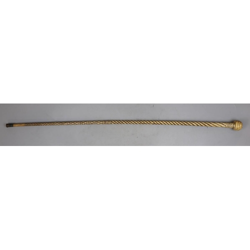 339 - Whale bone walking stick