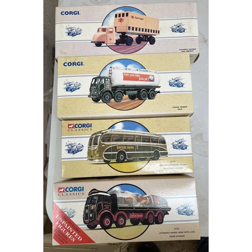 381 - 4 Corgi Classic die cast vehicles in original boxes