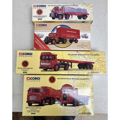 383 - Corgi Classics die cast vehicles - The British Road Services Collection