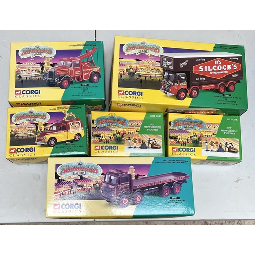 385 - Corgi Classics die cast vehicles in original boxes - The Showman’s Range