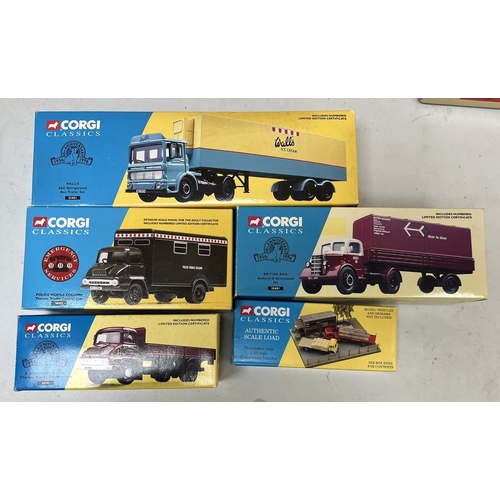 387 - Corgi Classics die cast vehicles in original boxes