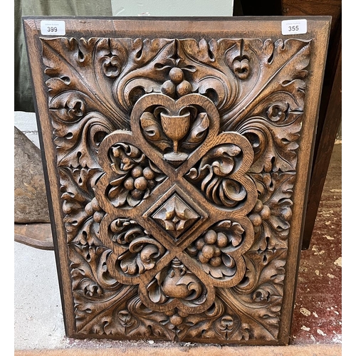 399 - Decorative panel - Approx 49cm x 65cm