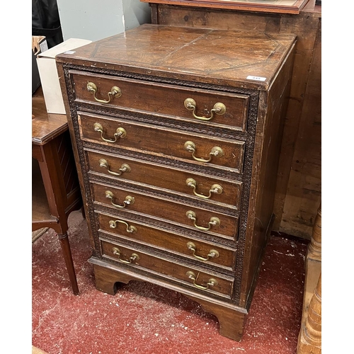 449 - Chest of 6 drawers - Approx W: 54cm D: 48cm H: 88cm