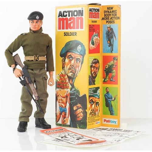 106 - 1979 Action Man soldier by Palitoy in original unopened box*. Cat No. 34091*Images of Action Man tak... 