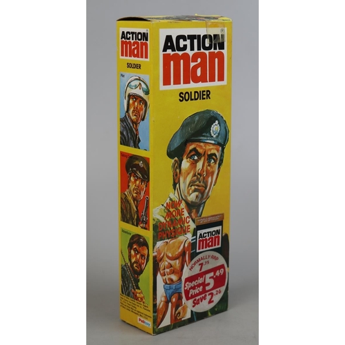 106 - 1979 Action Man soldier by Palitoy in original unopened box*. Cat No. 34091*Images of Action Man tak... 