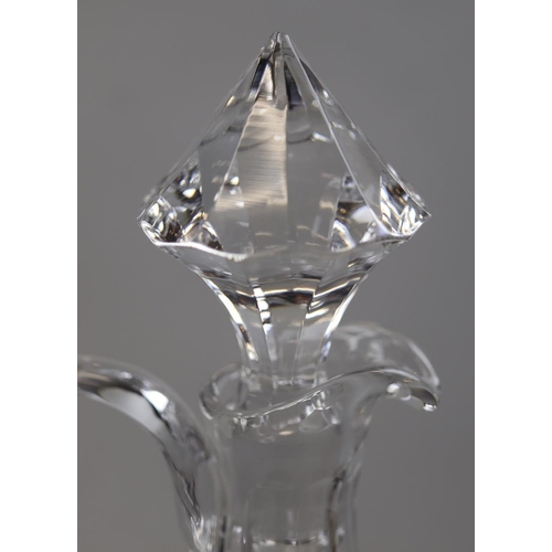 115 - Crystal Taille Main claret jug