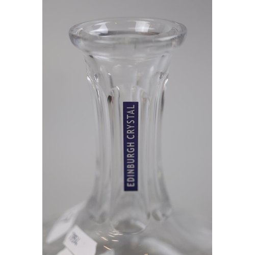 117 - Edinburgh Crystal ships decanter (unused)