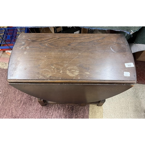 202 - Small drop leaf table