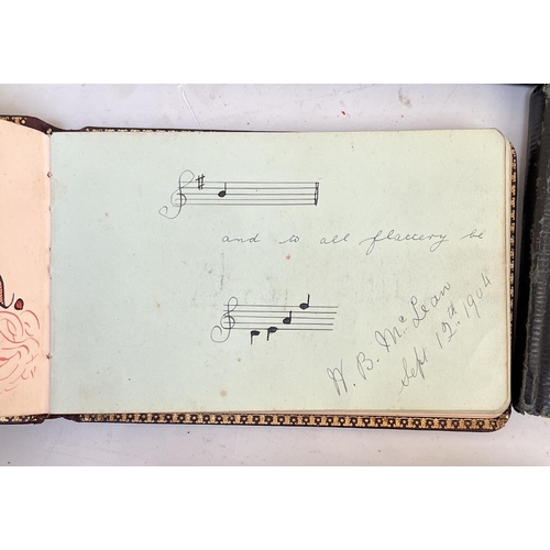 203 - 8 Autograph books - 1900-1950s