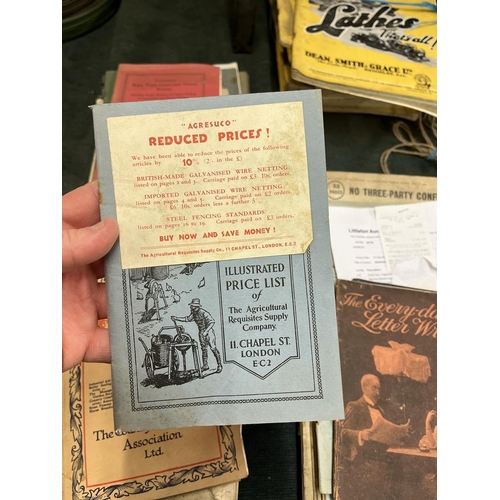 204 - Collection of ephemera 