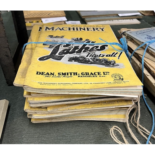 205 - Collection of vintage machinery magazines