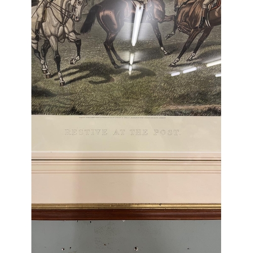 308 - Point to point racing print