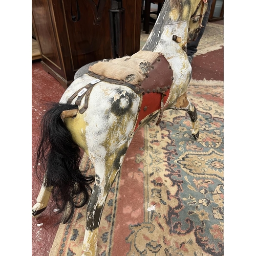 321 - Collinson circa 1940s rocking horse minus rockers