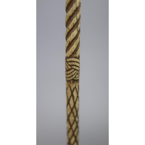 339 - Whale bone walking stick