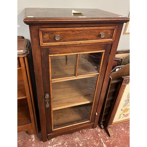 367 - Antique rosewood cabinet