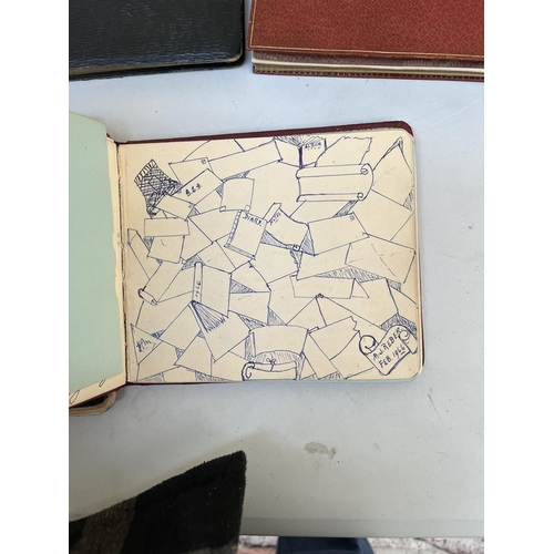 360 - 8 Autograph books - 1900-1950s