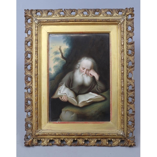 170 - K.P.M Antique porcelain plaque 