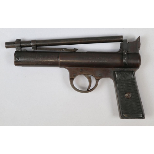 180 - Pre-war Webley Senior .22 air pistol S/N 54567