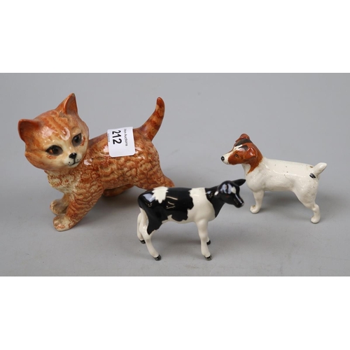 212 - Collection of Beswick animals