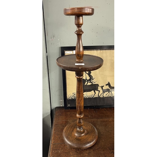 486 - Antique smokers table - Approx H: 64cm